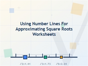 Using Number Lines for Square Root Approximation