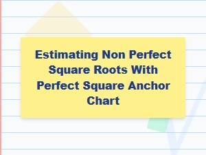 Estimating Roots with Perfect Square Anchor Charts